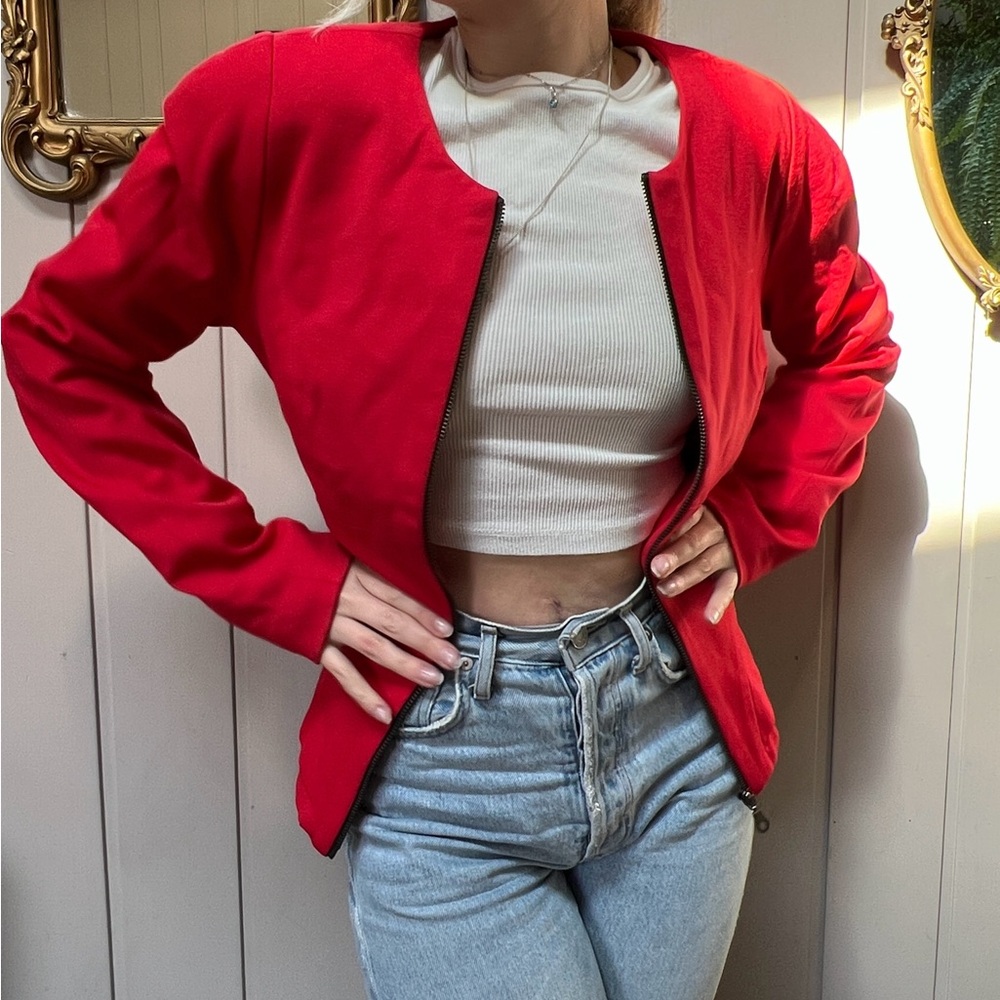Red Studio Point jacket size medium